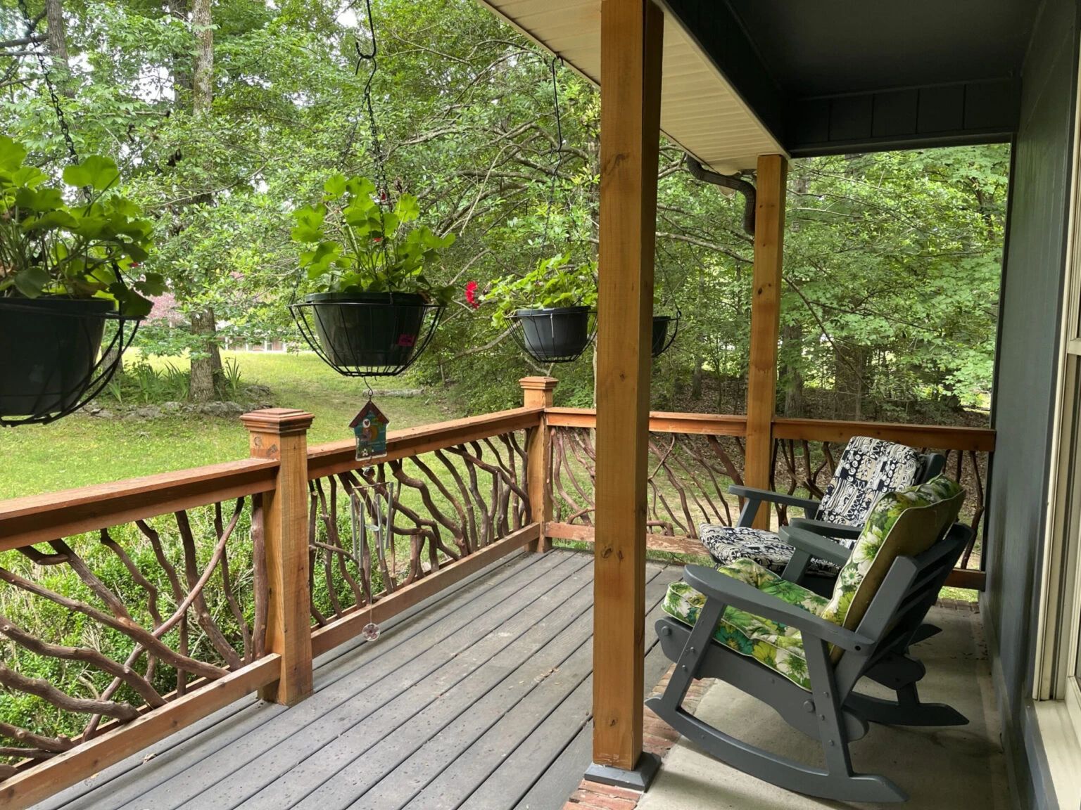 Kingston Springs, TN Quiet Porch With Railings