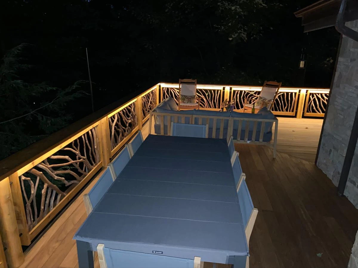 Lissara Railings With Lighting