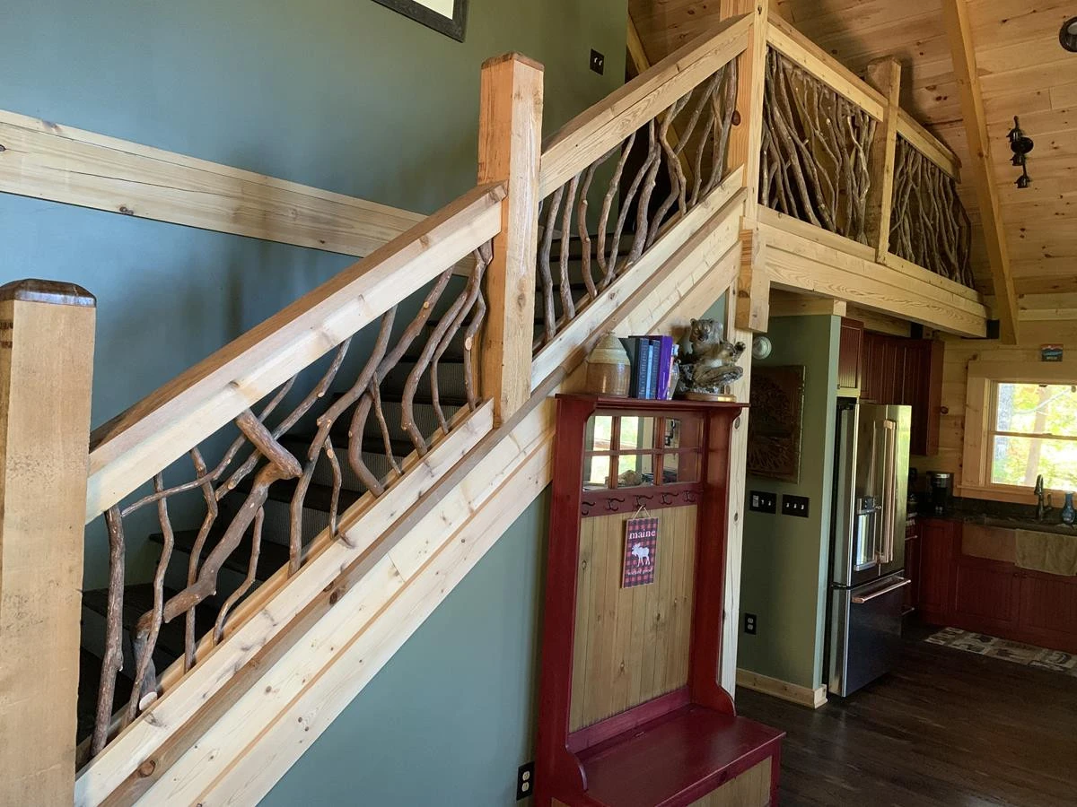 Arden, NC Interior Stair Handrail