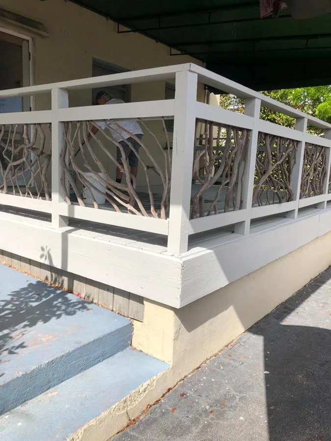 Fort Lauderdale Fl Close Up Handrail